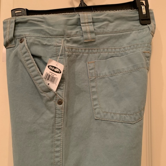 Old Navy Blue (Steel Blue) Capri Jeans NWT Size 6 - Picture 5 of 7